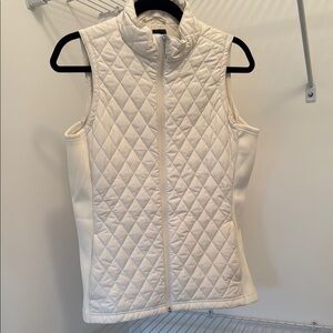 Quilted Ivory Vest